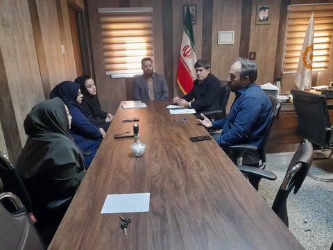 بهارستان| برگزاری مانور دورمیزی پدافند غیرعامل در اداره بهزیستی