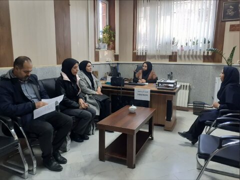 جلسه بررسی وضعیت گروه‌های همیار در بهزیستی رزن برگزار شد