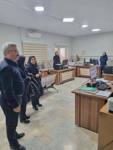 حضور کارشناس مسئول دفتر عملکرد و بازرسی استان البرز در بهزیستی فردیس