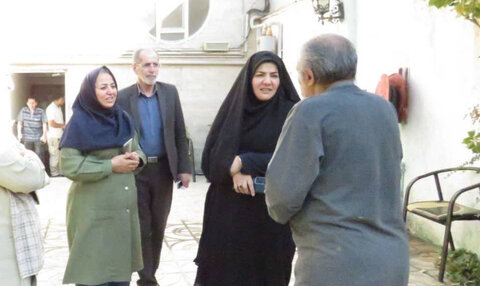 بازدید سرزده مدیرکل بهزیستی البرز از مرکز توانبخشی و نگهداری سالمندان فرزانگان