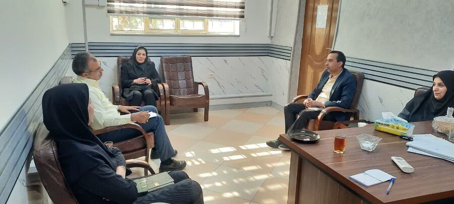 برگزاری نشست مشترک بهزیستی با اداره کل ورزش و جوانان استان یزد