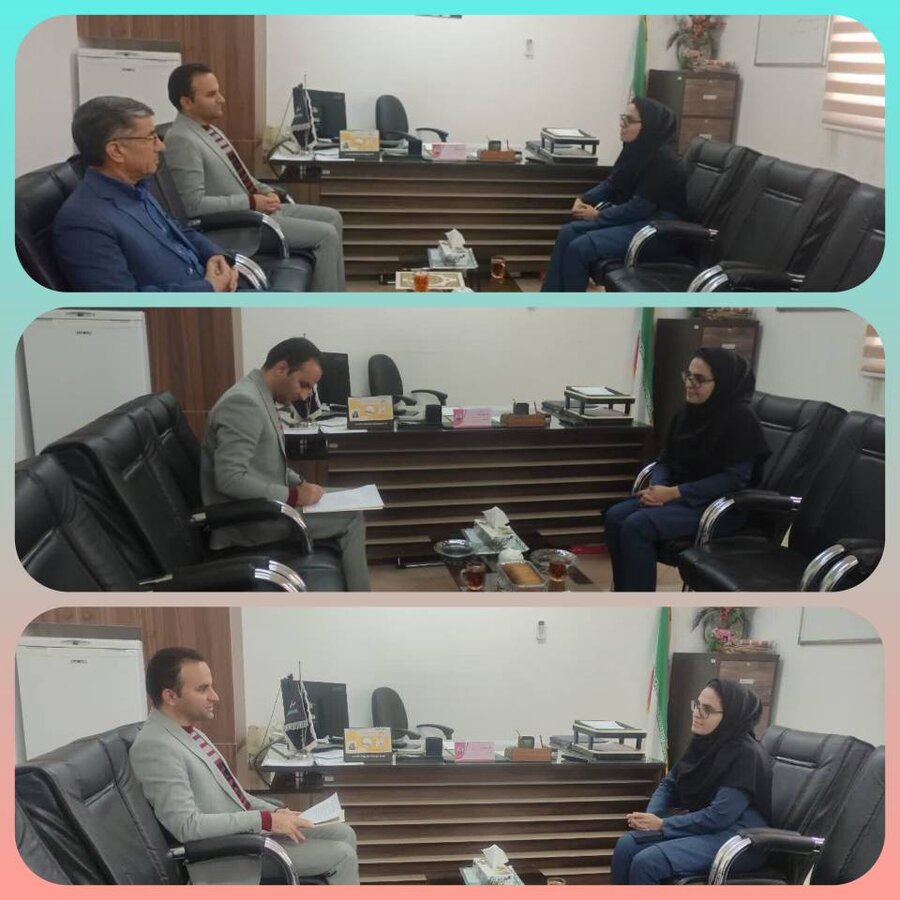 تفاهم نامه همکاری اداره بهزیستی شهرستان خوسف با شبکه دامپزشکی