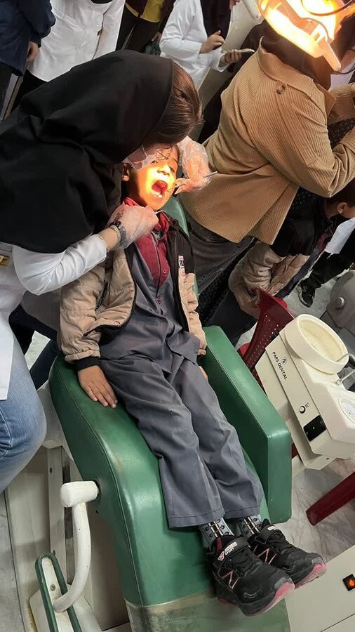  برنامه ویزیت و  دندان پزشکی برای مرکز حمایتی آموزشی کودک وخانواده سرای امید