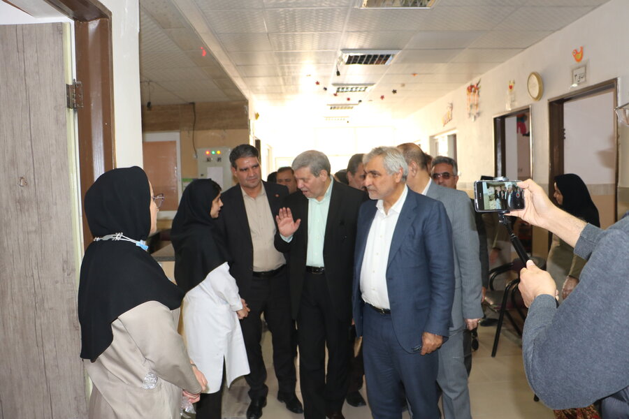 بازید رئیس سازمان بهزیستی کشور از مرکز توانبخشی معلولین ذهنی تکتم اسفراین