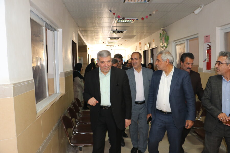 بازید رئیس سازمان بهزیستی کشور از مرکز توانبخشی معلولین ذهنی تکتم اسفراین