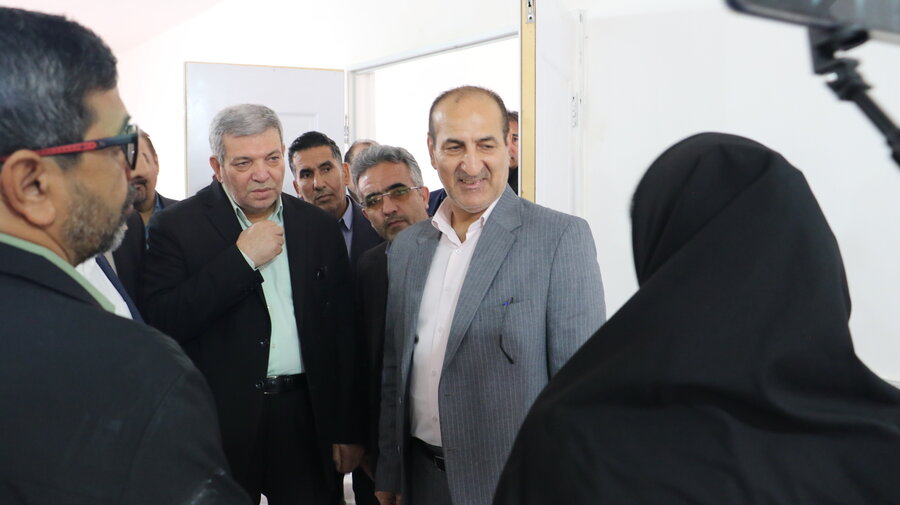 بازید رئیس سازمان بهزیستی کشور از مرکز توانبخشی معلولین ذهنی تکتم اسفراین
