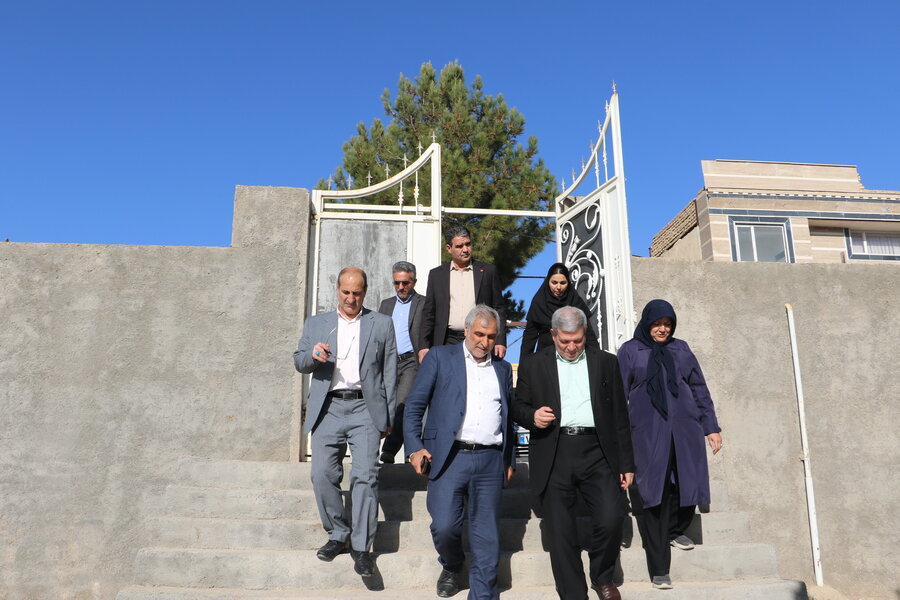 بازید رئیس سازمان بهزیستی کشور از مرکز توانبخشی معلولین ذهنی تکتم اسفراین