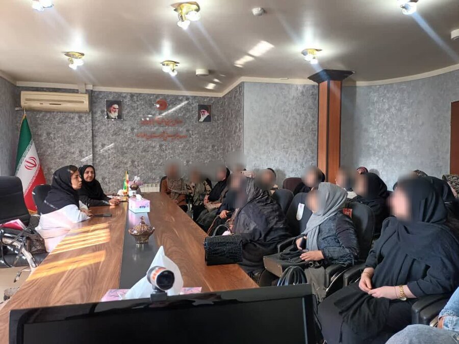 غربالگری دیابت و HIV با همکاری بهزیستی سلماس و مراکز بهداشت