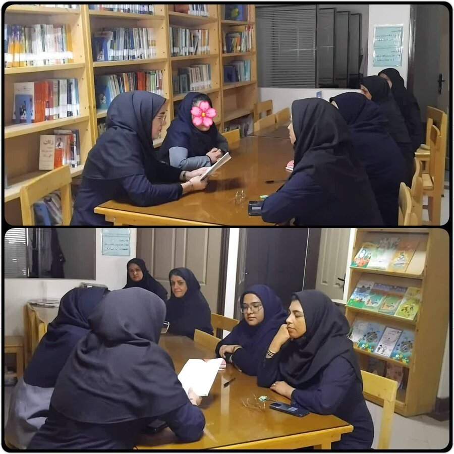 پویش هم‌ خوانی دانایی در مرکز خانه تلاش مجتمع حمایتی الزهرا(س)