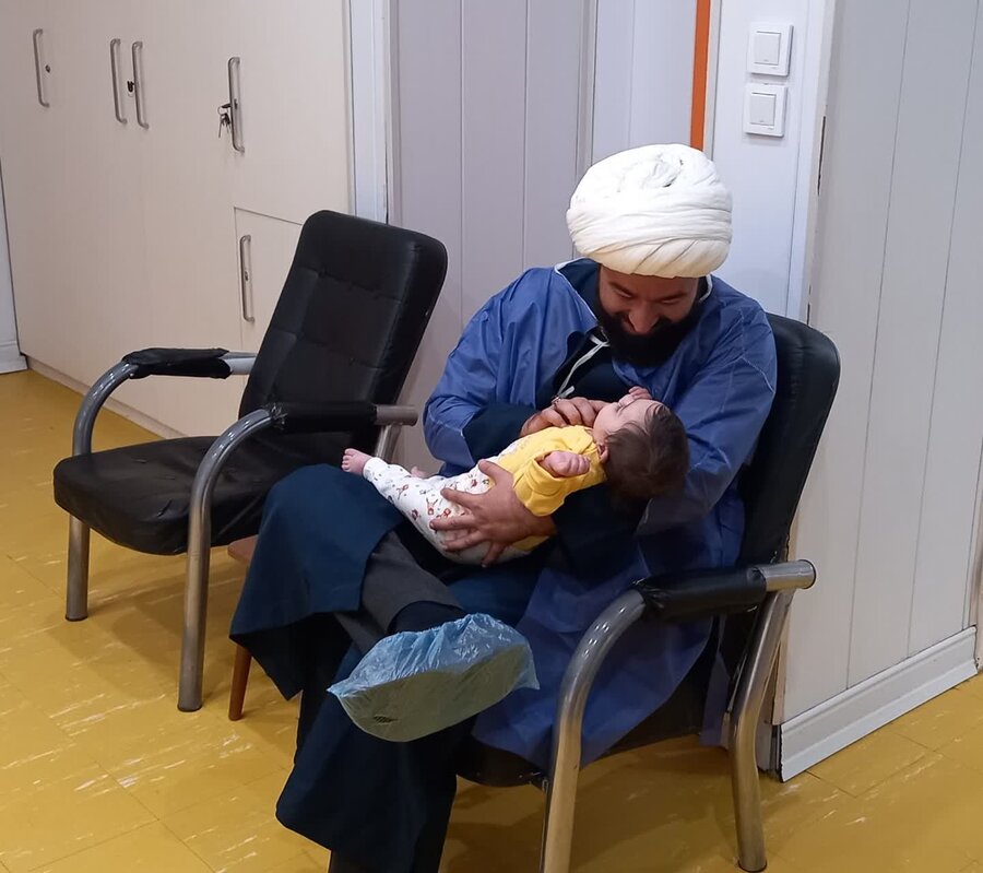 اجرای آیین اذان و اقامه برای نوزادان در شیرخوارگاه‌های تهران 