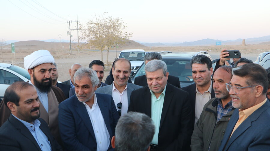 دومین مقصد سفر رئیس سازمان بهزیستی کشور شهرستان بام صفی آباد استان خراسان شمالی