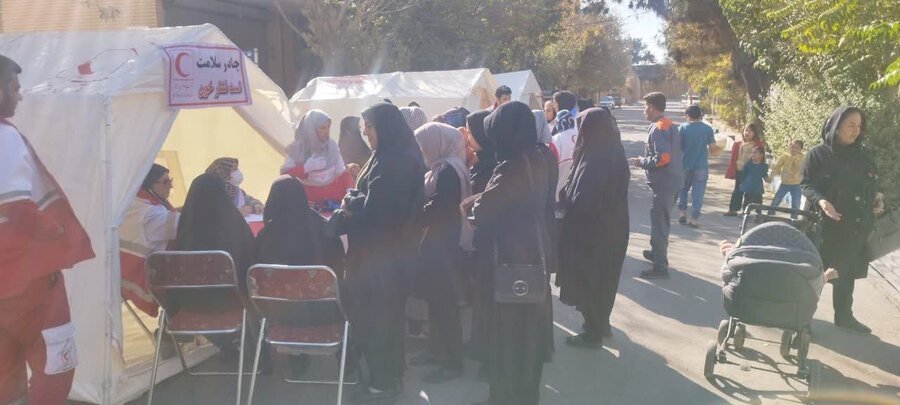 رباط کریم | برگزاری کاروان سلامت