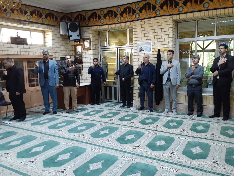 برگزاری مراسم سوگواری شهادت حضرت فاطمه(س)