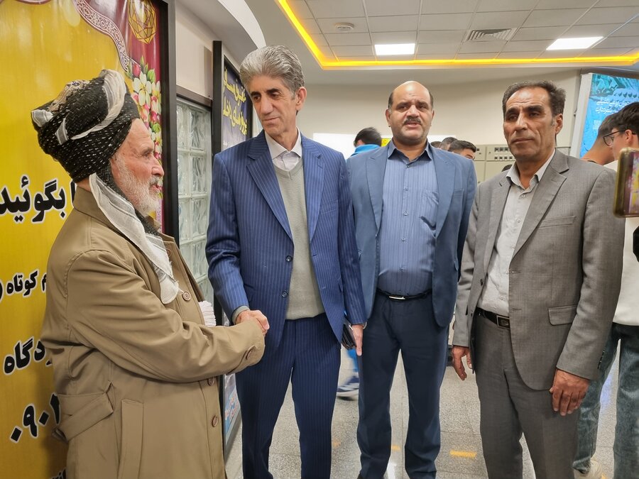 استقبال از یاسین خسروی