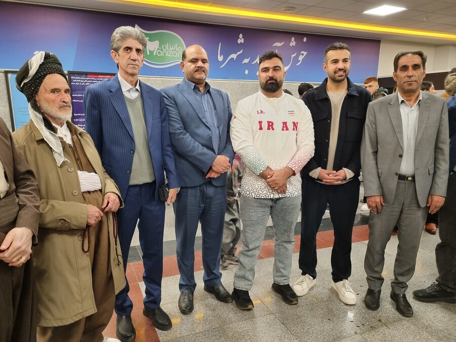 استقبال از یاسین خسروی