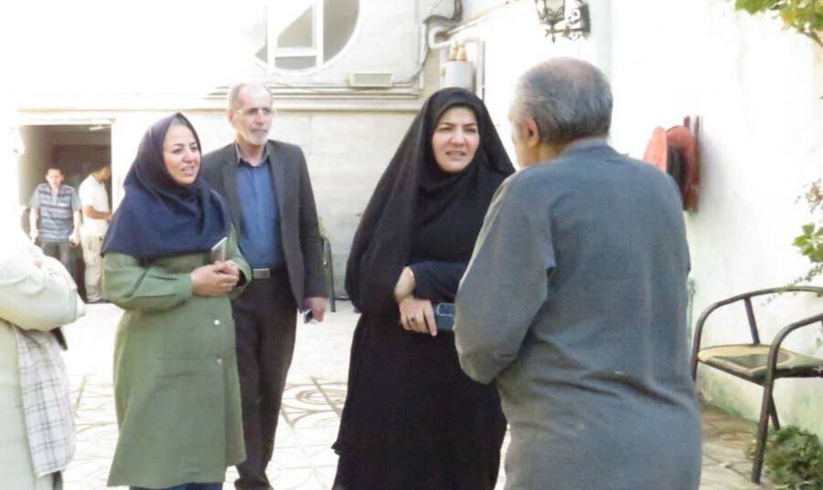 بازدید سرزده مدیرکل بهزیستی البرز از مرکز توانبخشی و نگهداری سالمندان فرزانگان