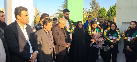 مراسم استقبال از ورزشکاران ناشنوا و کم‌شنوای اعزامی به رقابت‌های ۲۰۲۵ ژاپن