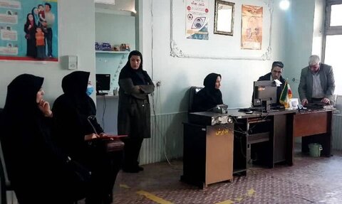 بازدید رئیس بهزیستی تکاب از مراکز مثبت زندگی و مرکز تولیدی–حمایتی مهرپو