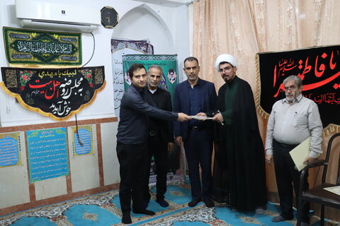 برگزاری مراسم پرفیض زیارت عاشورا و تجلیل از بسیجیان نمونه در بهزیستی استان