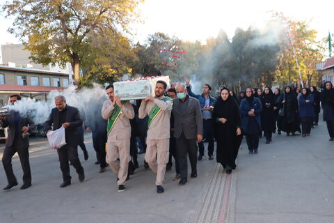 گزارش تصویری ا اداره‌کل بهزیستی مرکزی میزبان عطر حضور شهید گمنام