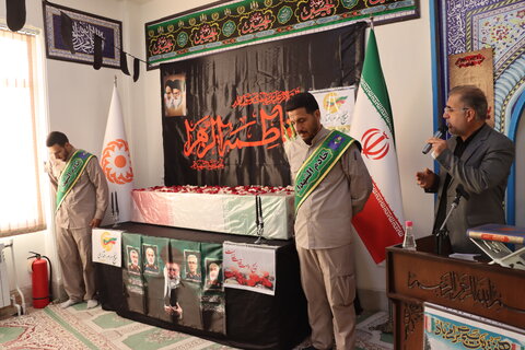 گزارش تصویری ا اداره‌کل بهزیستی مرکزی میزبان عطر حضور شهید گمنام