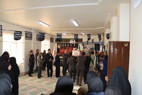 گزارش تصویری ا اداره‌کل بهزیستی مرکزی میزبان عطر حضور شهید گمنام