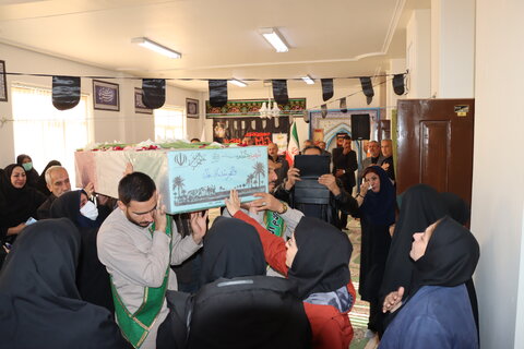 گزارش تصویری ا اداره‌کل بهزیستی مرکزی میزبان عطر حضور شهید گمنام