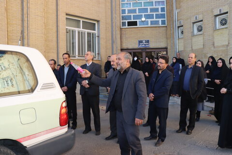 گزارش تصویری ا اداره‌کل بهزیستی مرکزی میزبان عطر حضور شهید گمنام