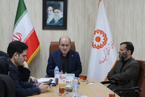 جلسه توجیهی با پیمانکار جدید مرکز کنترل و کاهش آسیب اعتیاد ماده ۱۶ گیلان برگزار شد  