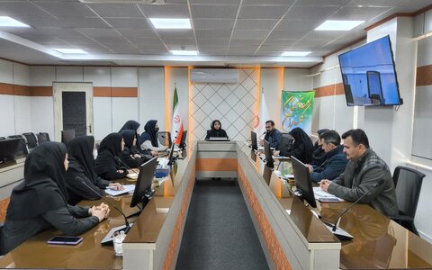 جلسه شورای فرهنگی اداره کل بهزیستی استان قزوین برگزار شد