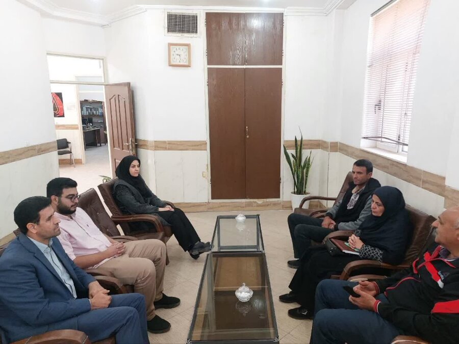 بازدید کارشناسان ستادی بهزیستی استان از مرکز مثبت زندگی شهرستان زارچ