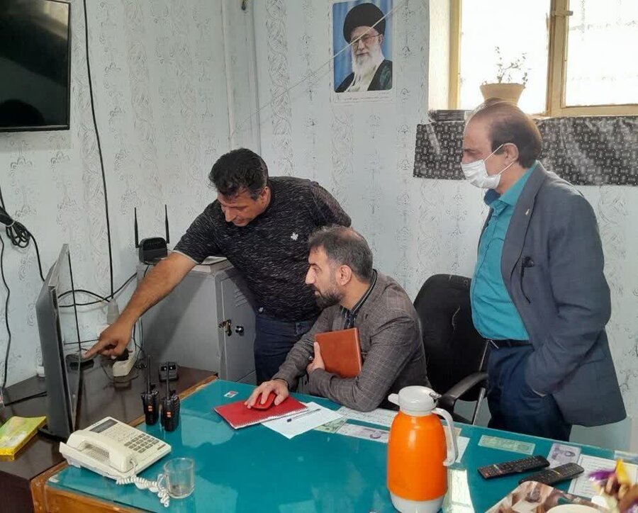 بازدید مسئول  بازرسی و ارزیابی عملکرد بهزیستی استان از مراکز تحت نظارت بهزیستی راین