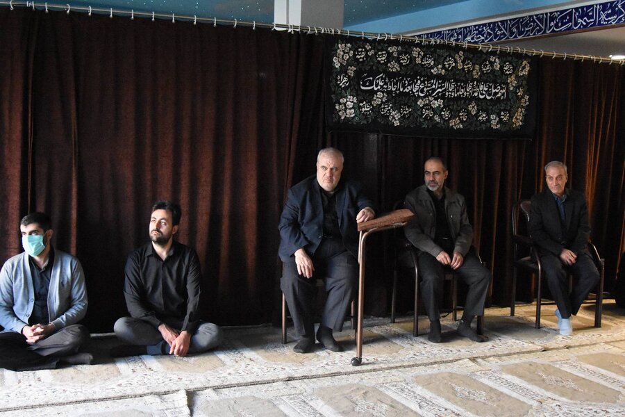 بهزیستی استان تهران به مناسبت شهادت حضرت فاطمه (س) عزاداری برگزار کرد
