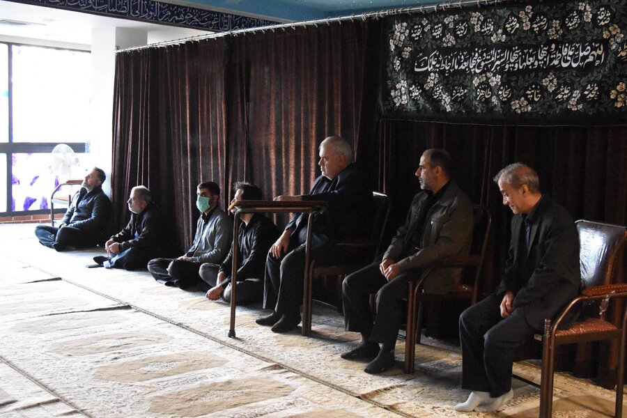 بهزیستی استان تهران به مناسبت شهادت حضرت فاطمه (س) عزاداری برگزار کرد