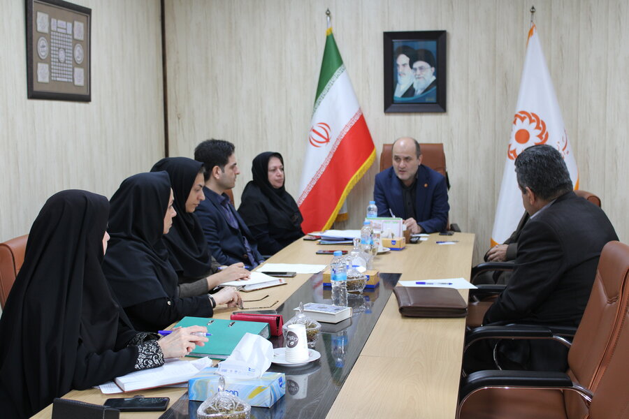 جلسه توجیهی با پیمانکار جدید مرکز کنترل و کاهش آسیب اعتیاد ماده ۱۶ گیلان برگزار شد  