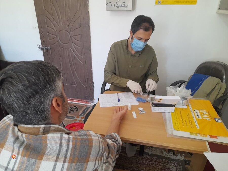 پویش «من هم تست HIV انجام می‌دهم» در مرکز ژینگه‌یاران مریوان اجرا شد