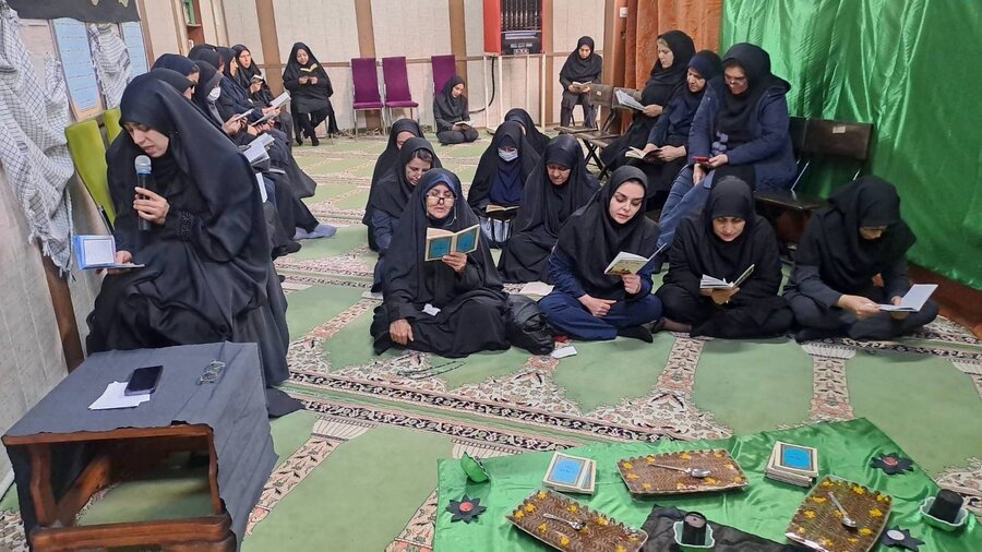 شهرتهران| برگزاری مراسم عزاداری حضرت فاطمه‌ زهرا(س)