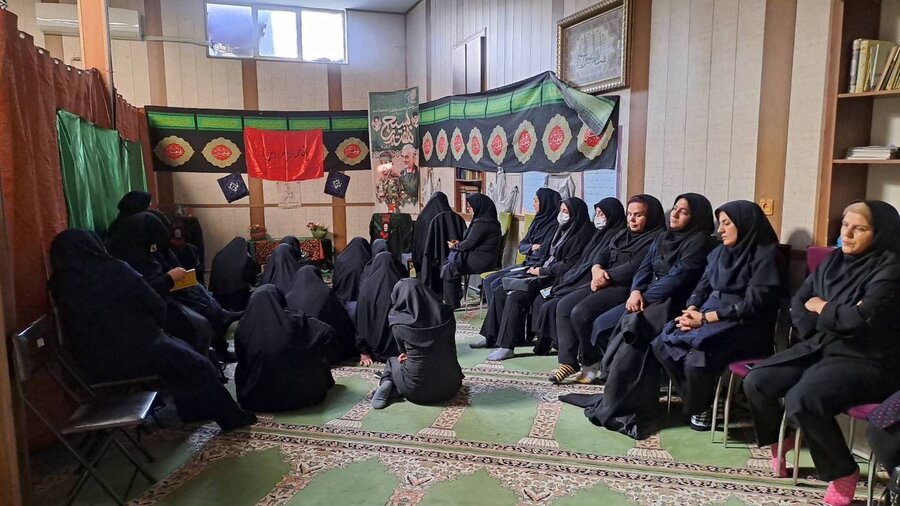 شهرتهران| برگزاری مراسم عزاداری حضرت فاطمه‌ زهرا(س)