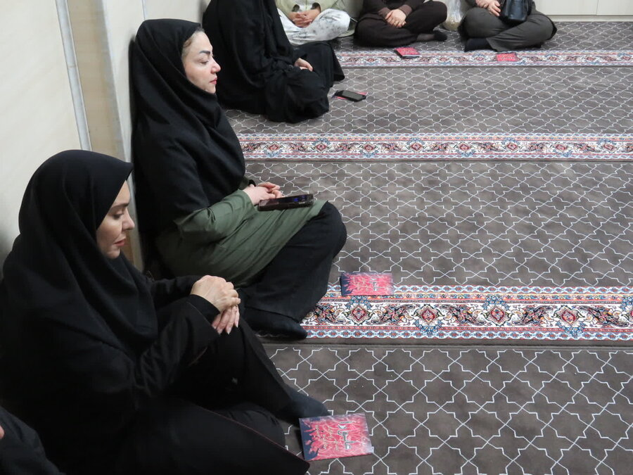 قرائت حدیث شریف کسا و عزاداری به مناسبت شهادت حضرت زهرا (س)