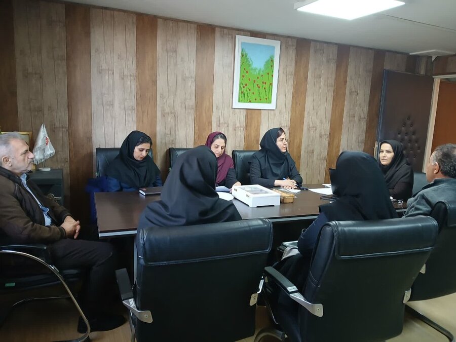 جلسه آموزش دستورالعمل طرح ارتقاء توانمندی افراد دارای معلولیت در بهزیستی البرز برگزار شد