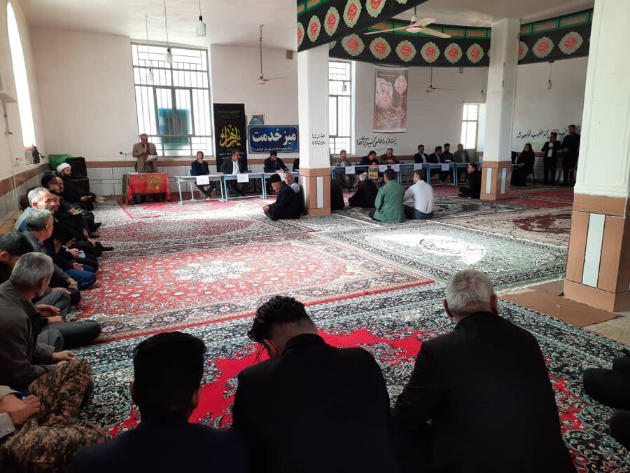 دزپارت|برپایی میز خدمت بهزیستی در هفته بسیج