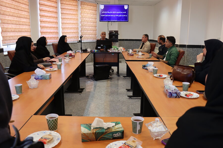 برگزاری نشست هماهنگی مراکز توانبخشی اردبیل برای برپایی نمایشگاه هفته افراد دارای معلولیت