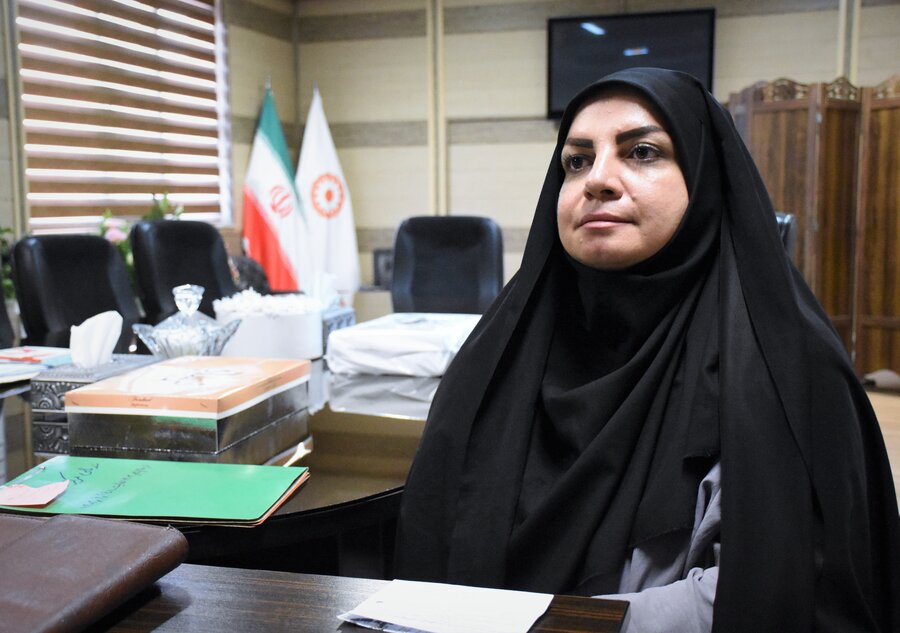 دیدار مسئول جامعه معلولان با مدیرکل بهزیستی