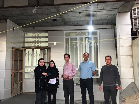 بازدید کارشناسان معاونت توسعه کارآفرینی، اشتغال و توانمندسازی از مسکن‌های در حال ساخت در شهرستان باشت  