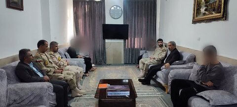 دیدار فرمانده مرزبانی و مدیرکل بهزیستی کردستان از شیرخوارگاه و مراکز شبانه‌روزی سنندج