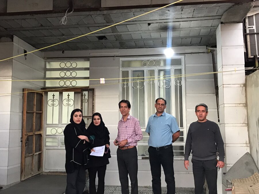 بازدید کارشناسان معاونت توسعه کارآفرینی، اشتغال و توانمندسازی از مسکن‌های در حال ساخت در شهرستان باشت  