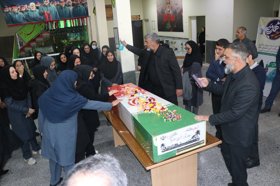 بهزیستی استان کرمان ؛ میزبان شهید گمنام