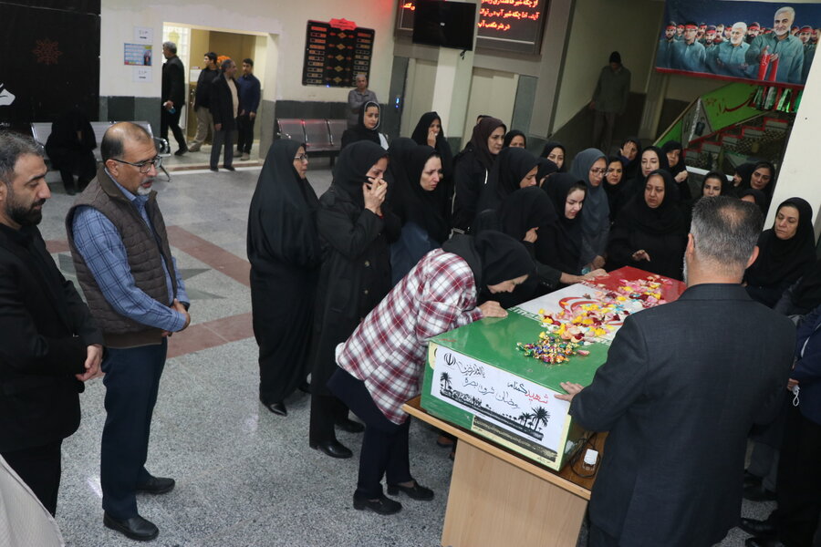 بهزیستی استان کرمان ؛ میزبان شهید گمنام