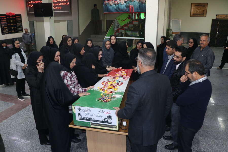 بهزیستی استان کرمان ؛ میزبان شهید گمنام