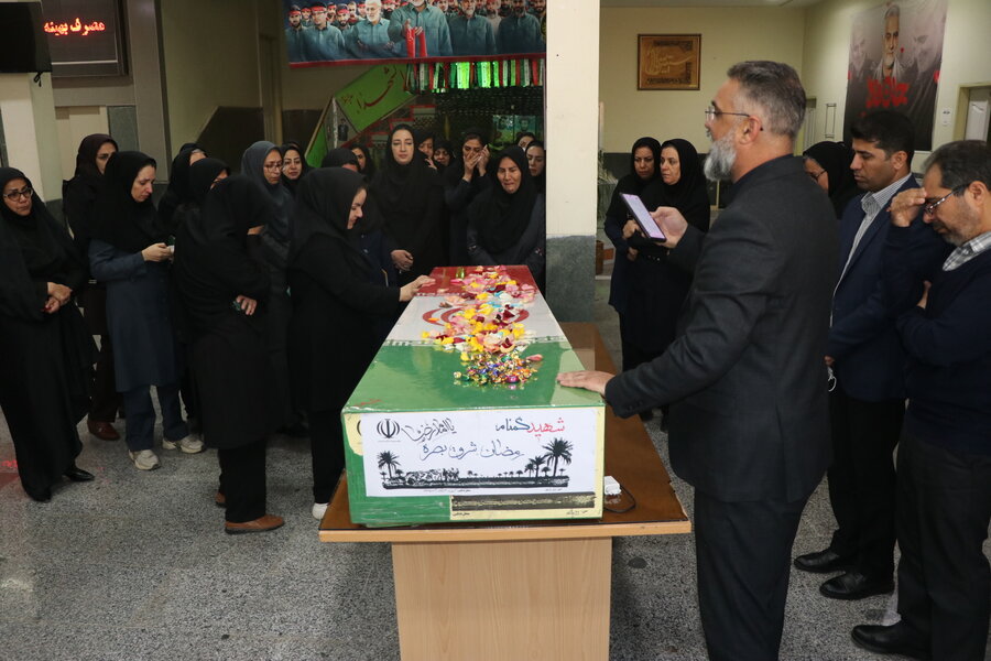 بهزیستی استان کرمان ؛ میزبان شهید گمنام